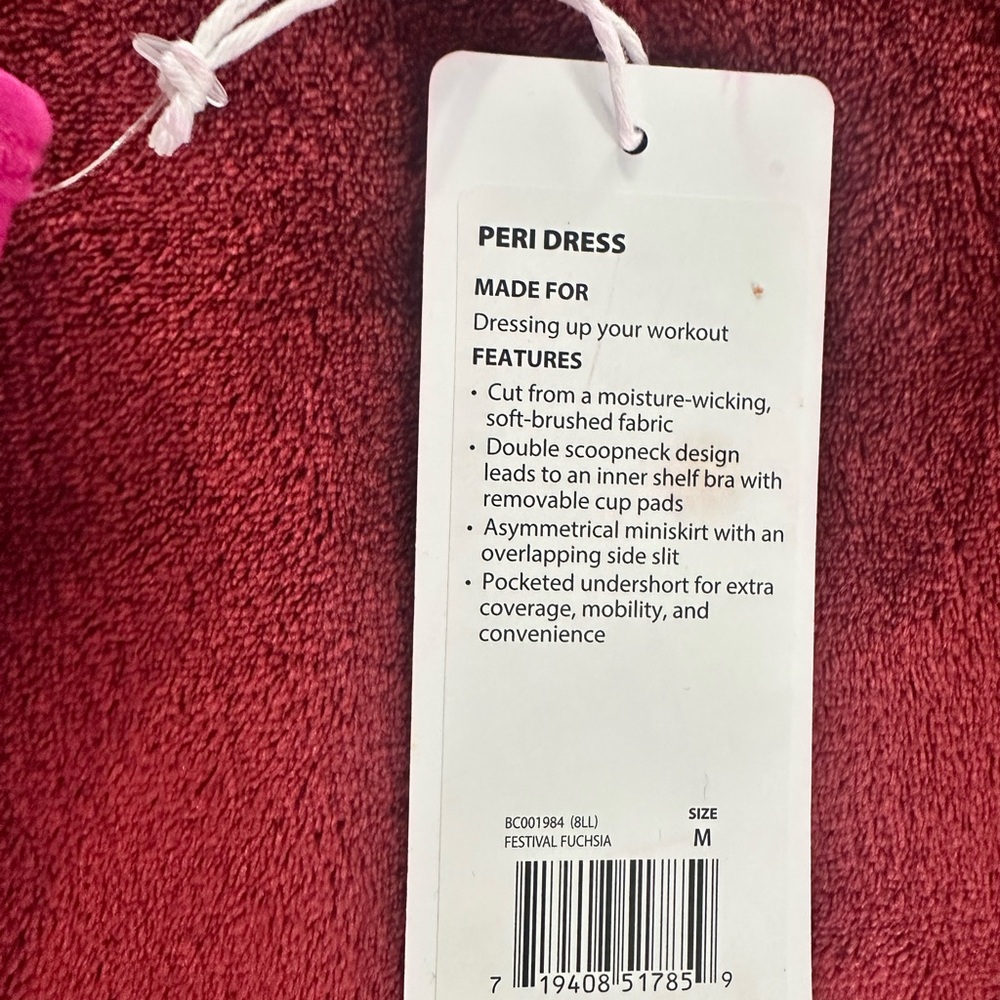 NEW Balance Collection peri dress Shirts tennis dress M - Picture 4 of 5